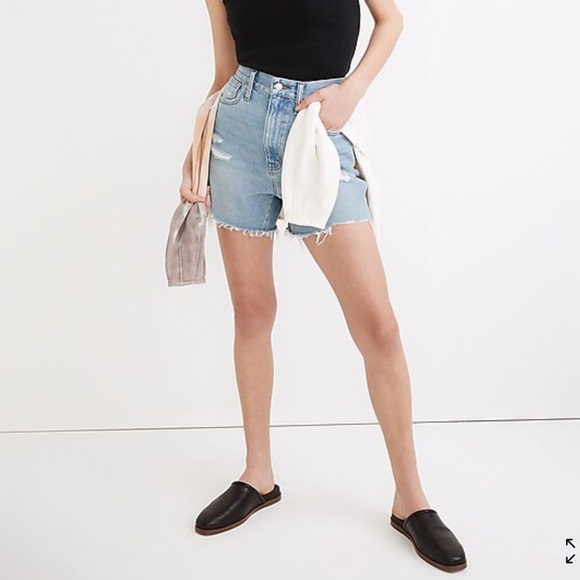 Madewell the Momjean shorts size 29 Jorts preloved vacation Hawaii Florida NY - Picture 8 of 8